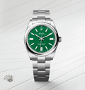 Rolex Oyster Perpetual Green Dial