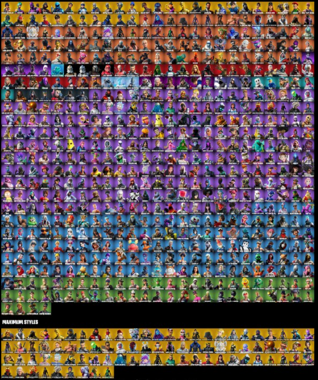 Fortnite Account over 750+ Skins