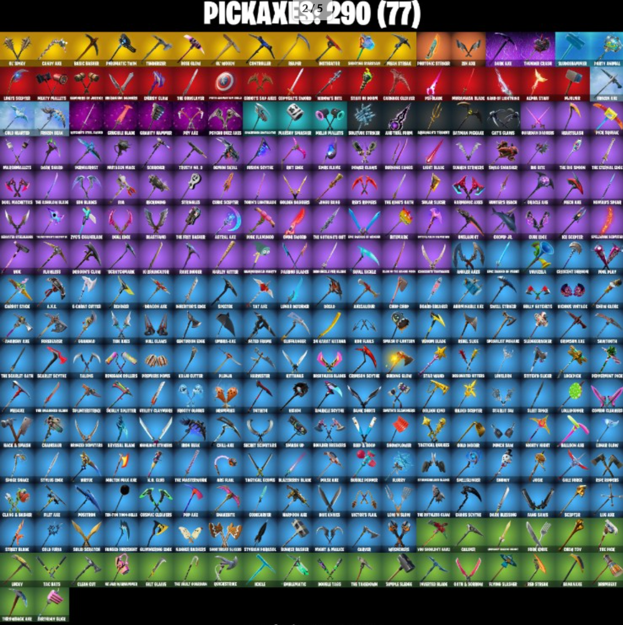 Fortnite Account over 750+ Skins