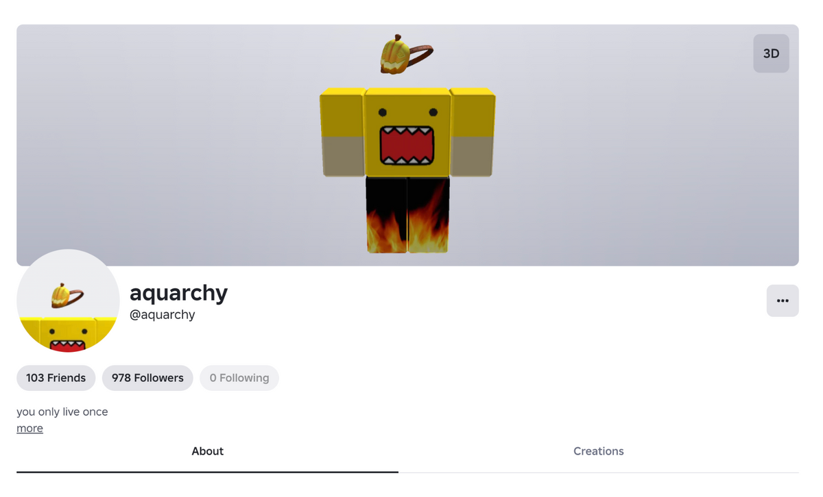 Rare Roblox Account